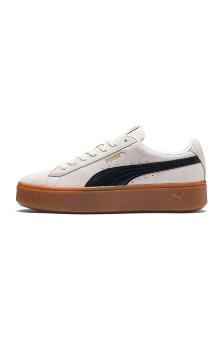 Tênis Puma Vikky Platform Stacked Sd Feminino Bege