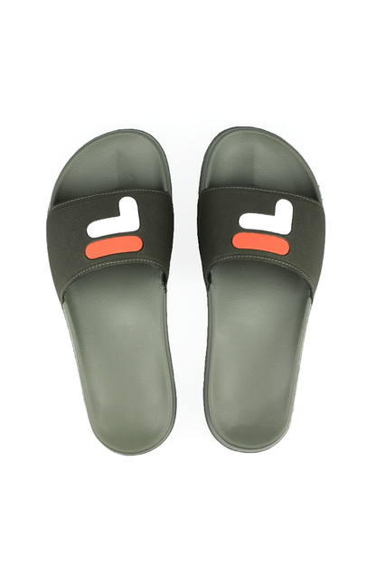 Chinelo Fila Slider Big F Basic Masculino Verde