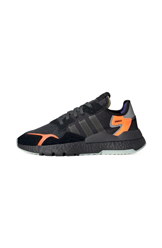 TÊNIS ADIDAS NITE JOGGER PRETO/LARANJA