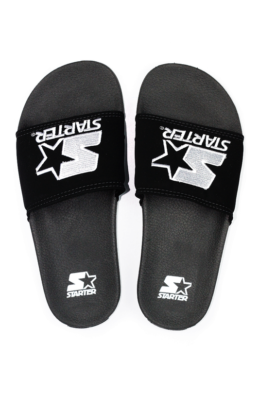 Chinelo Slider Starter Logo Preto