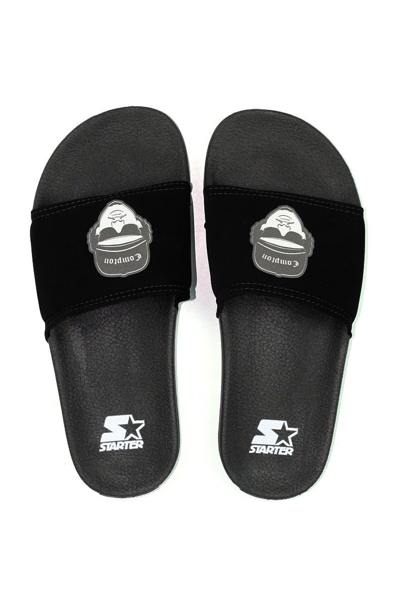 Chinelo Slider Starter Compton Easy-E Preto