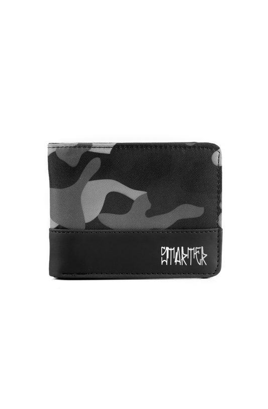 CARTEIRA STARTER CAMUFLADA CINZA