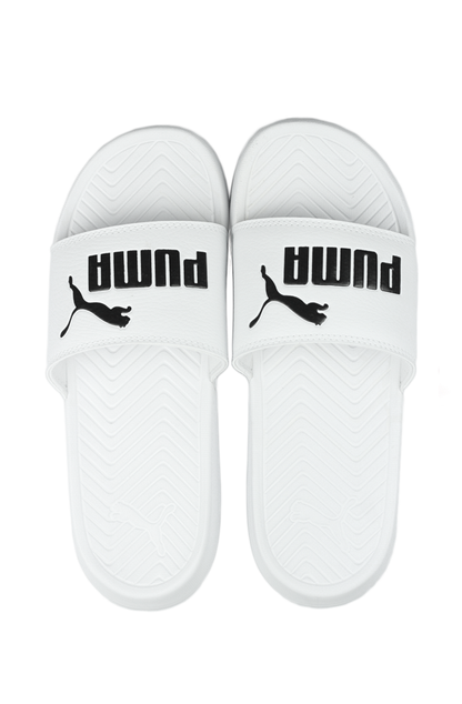 Chinelo Puma PopCat Slider Branco