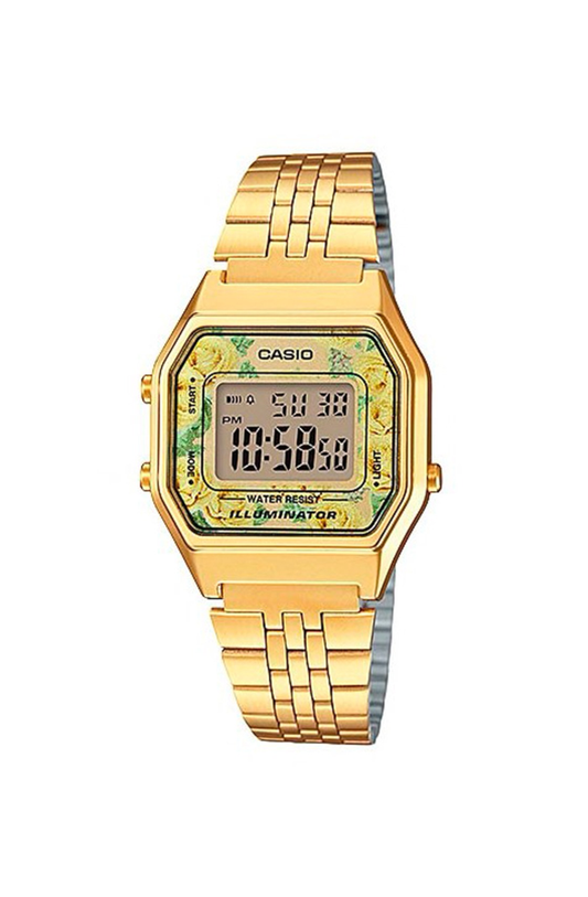 Relógio Casio Vintage Dourado LA680WGA-9CDF