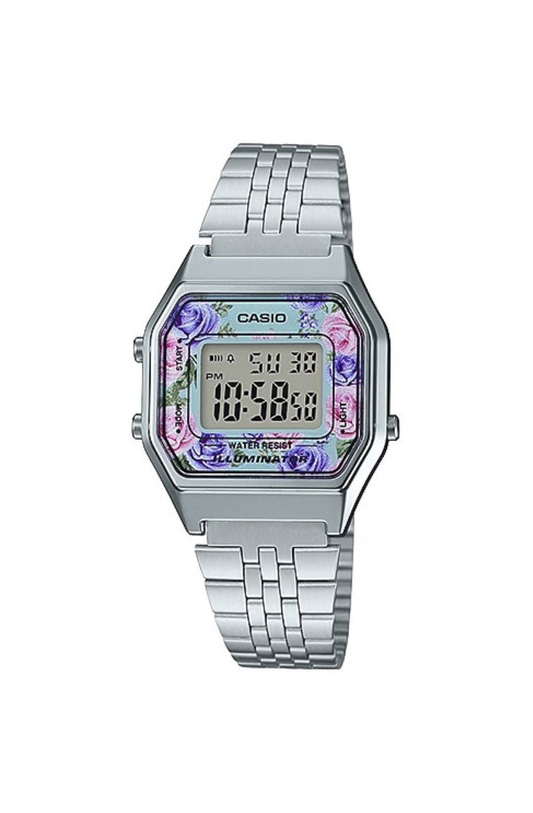 Relógio Casio Vintage Prata La680wa-2cdf