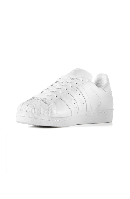Tênis Adidas Superstar Foundation Branco/Branco