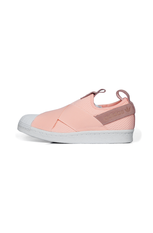 Tênis Adidas Superstar Slip On Rosa