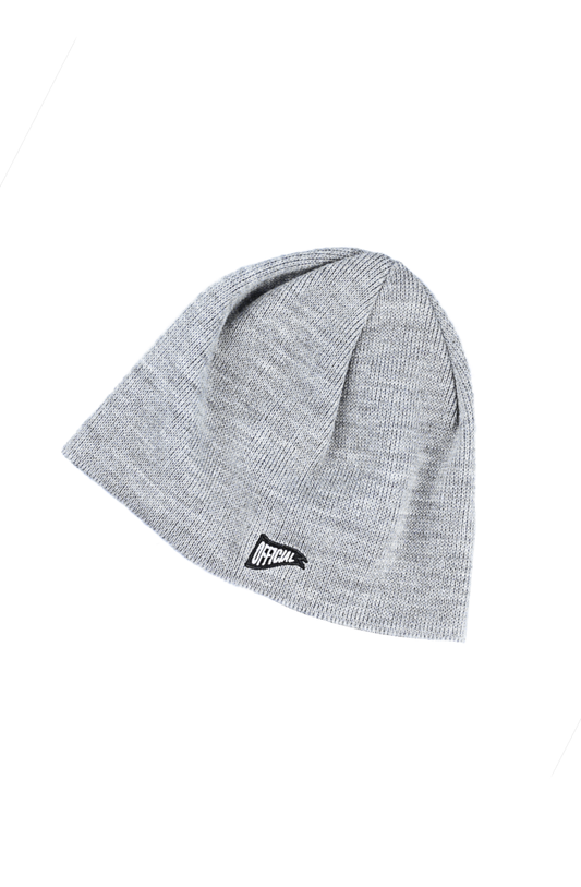 Touca Gorro Official Bordado Cinza