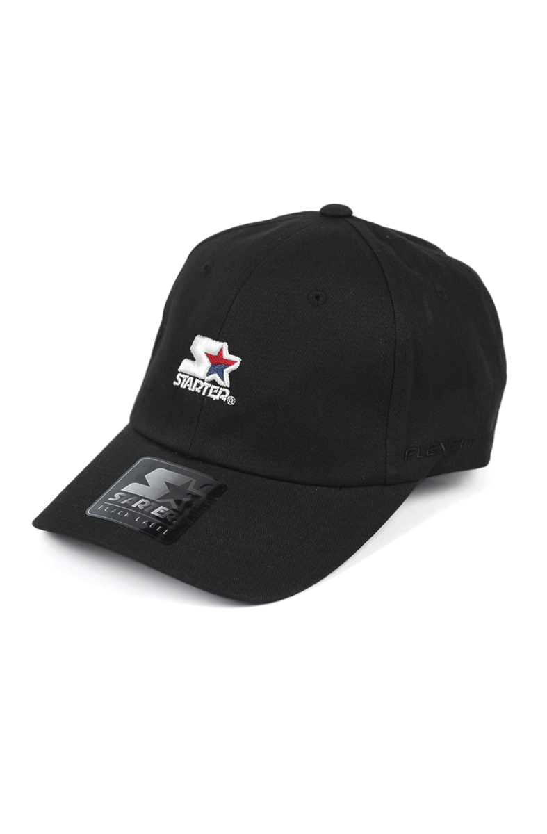 Boné Starter Aba Curva Strapback Classic Mini Logo Preto