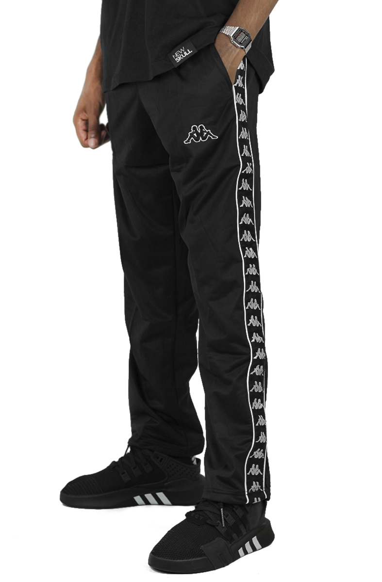 Calça Kappa 222 Originale Due Due 18 Preta