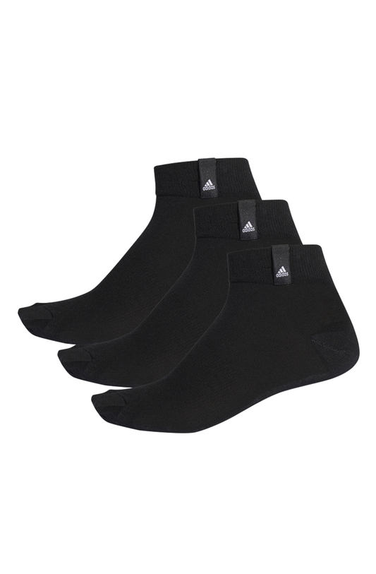 Meia Adidas Label Ankle Low Thin 3 Pares Preto