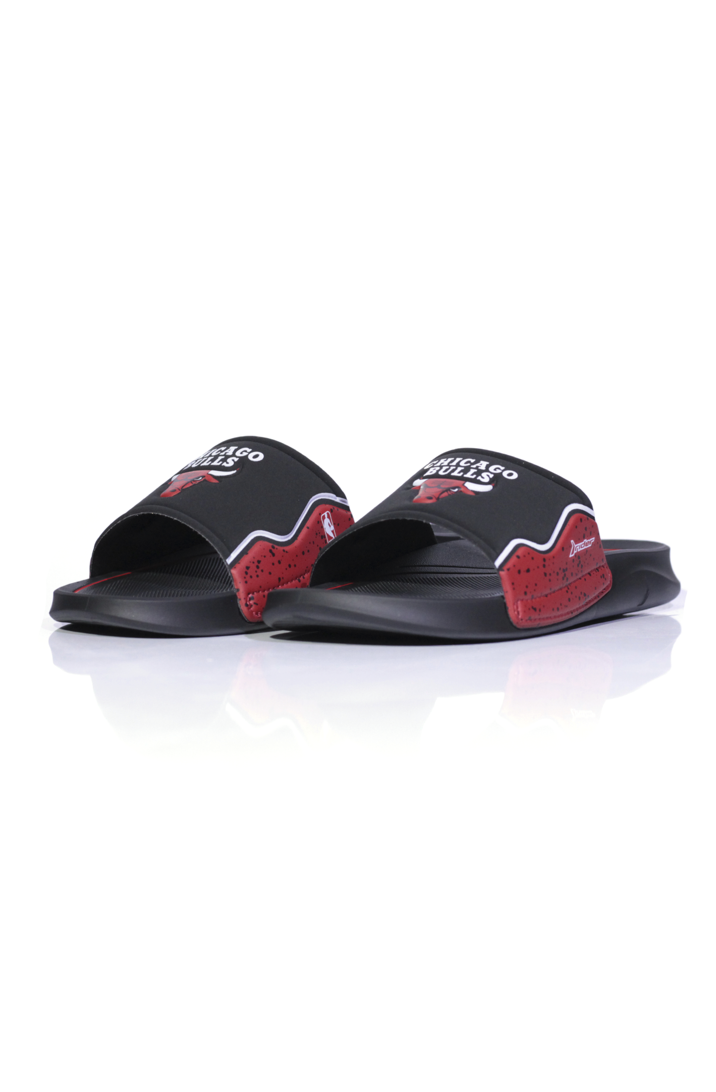 Chinelo Rider Infinity Nba Chicago Bulls Preto