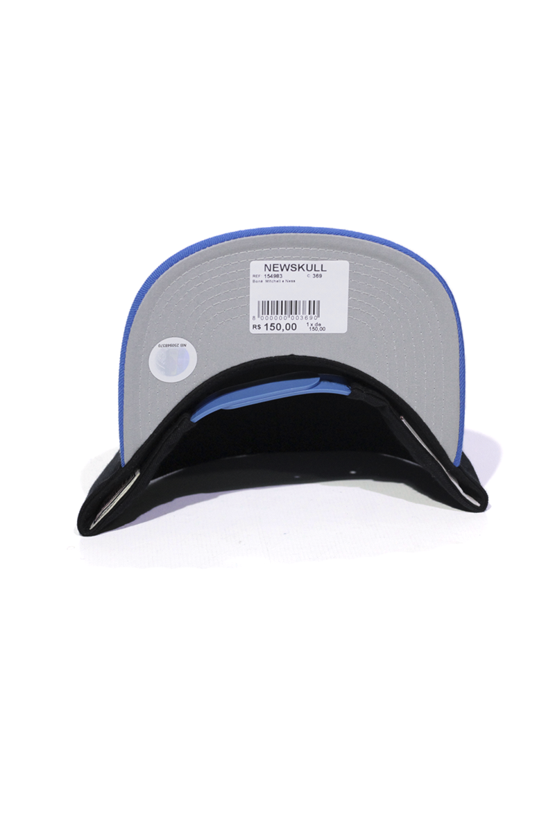 Boné Mitchell and Ness Orlando Magic Logo Snapback Preto