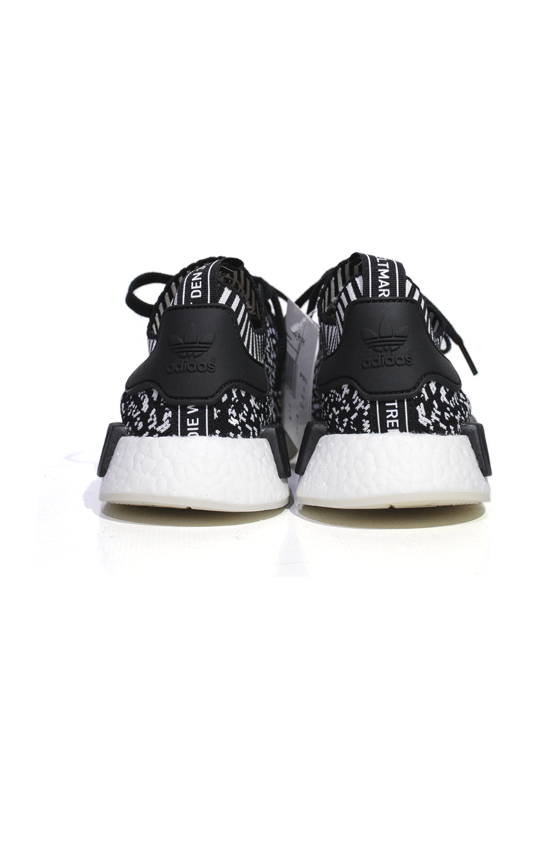Tênis Adidas NMD_R1 Primeknit Zebra Preto