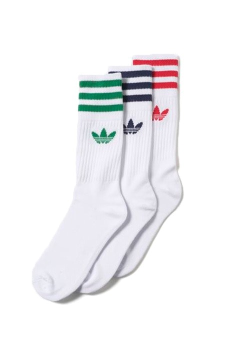 Meia Adidas Trefoil - 3 Pares