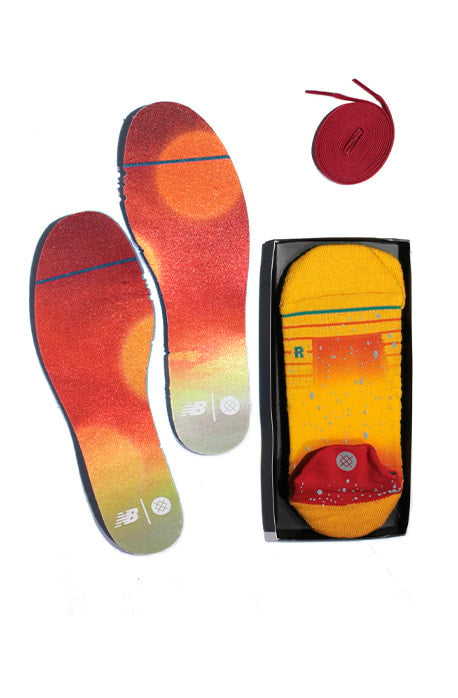 Tênis New Balance x Stance 247 All Day Branco MRL247CO