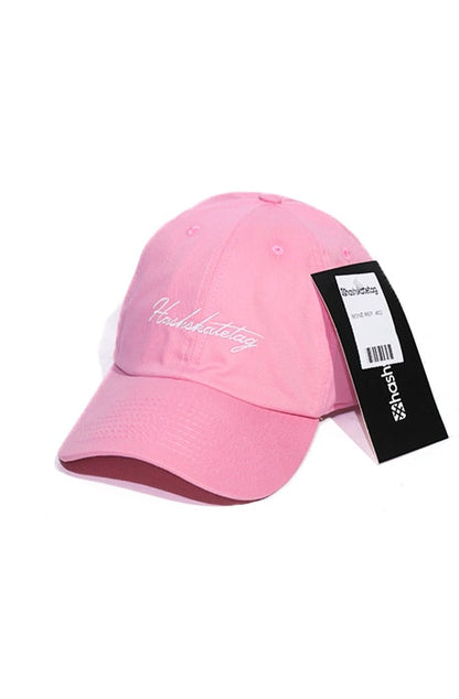 Boné Aba Curva Hashskatetag Strapback Rosa