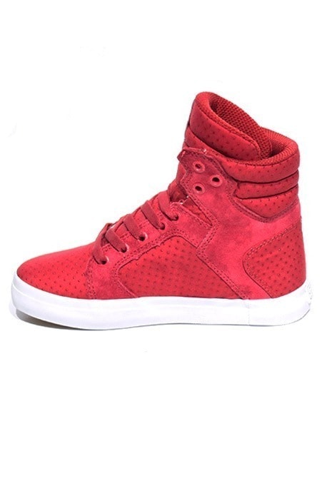 Tênis Mary Jane Link Mesh Trama Vermelho