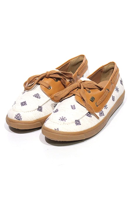 Dockside Aragana Feminino Formas Creme