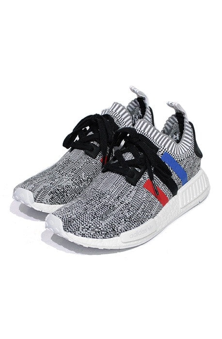 Tênis Adidas NMD_R1 Runner Primeknit White Ftw / Black