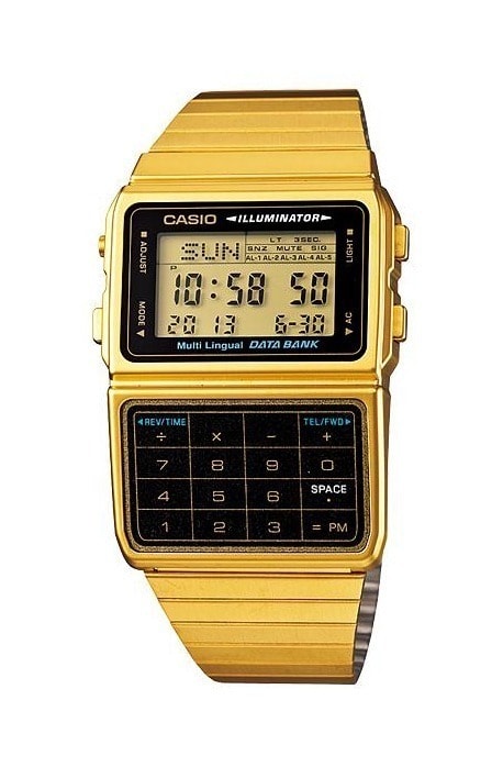 Relógio Casio Vintage Dourado DBC-611G-1DF
