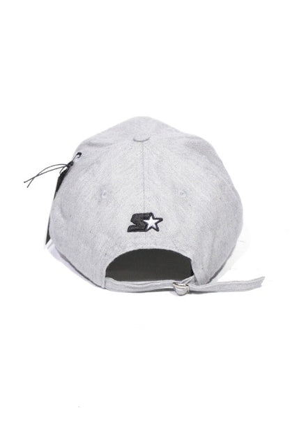 Boné Aba Curva Strapback Starter Black Label Gotico 2 Cinza
