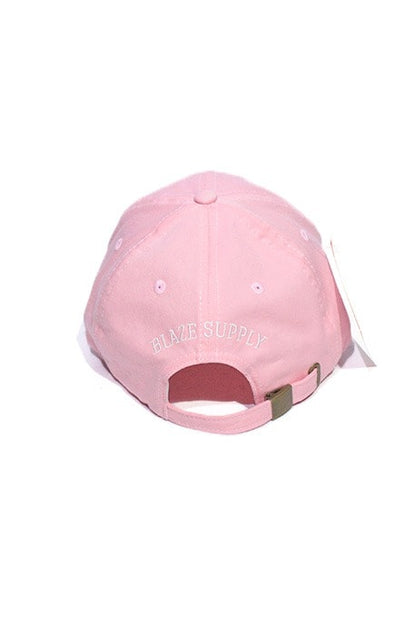 Boné Aba Curva Strapback Blaze Supply Pipe Pink