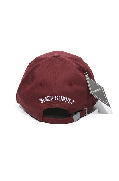 Boné Aba Curva Strapback Blaze Supply Pipe Burgundy