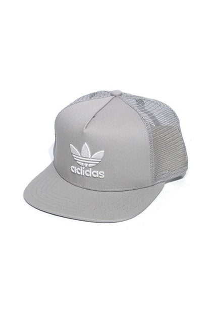 Boné Adidas Trucker Trefoil Cinza