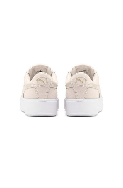 Tênis Puma Vikky Platform Stacked Sd Feminino Bege/Cinza