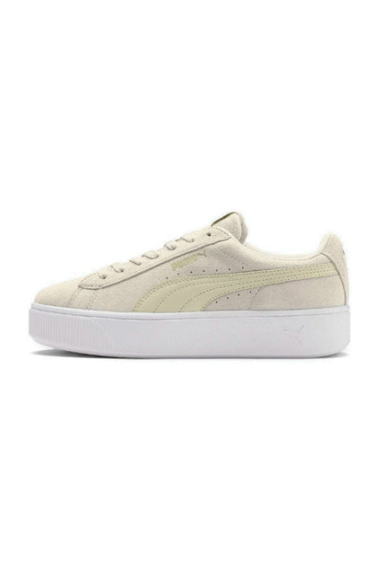 Tênis Puma Vikky Platform Stacked Sd Feminino Bege/Cinza