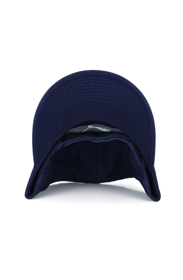 Bone PUMA Aba Curva Essential No.1 Strapback Azul Marinho