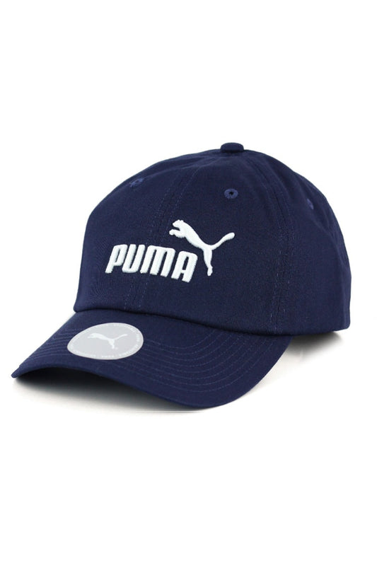Bone PUMA Aba Curva Essential No.1 Strapback Azul Marinho