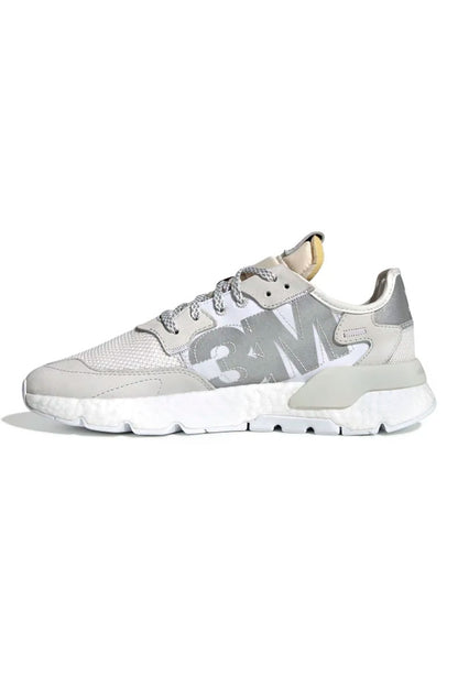 Tênis Adidas Nite Jogger 3M Branco/Refletivo