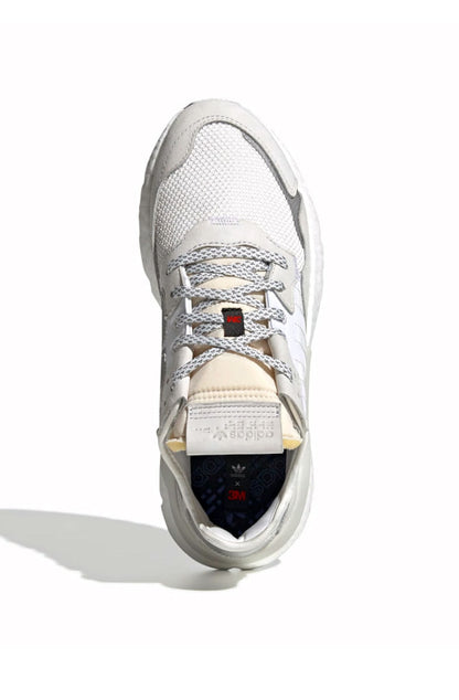 Tênis Adidas Nite Jogger 3M Branco/Refletivo