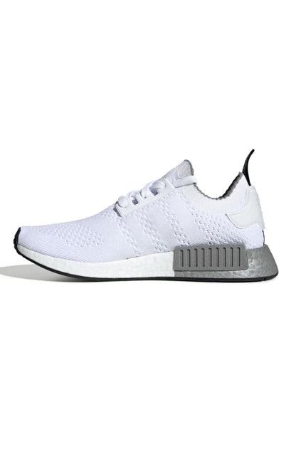 Tênis Adidas NMD R1 Primeknit Branco/Cinza