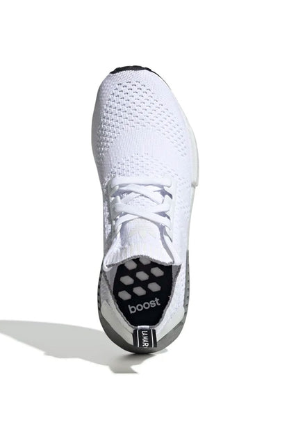 Tênis Adidas NMD R1 Primeknit Branco/Cinza