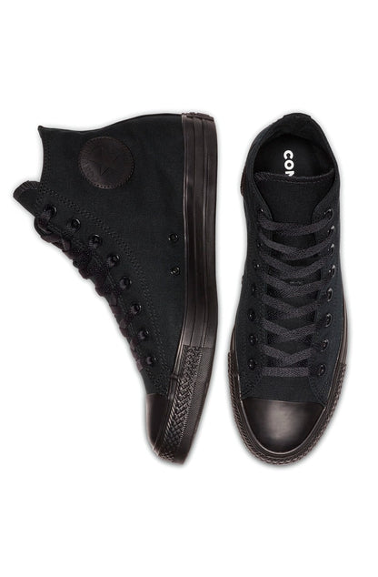 Tênis Converse Chuck Taylor All Star Monochrome Canvas Preto/Preto