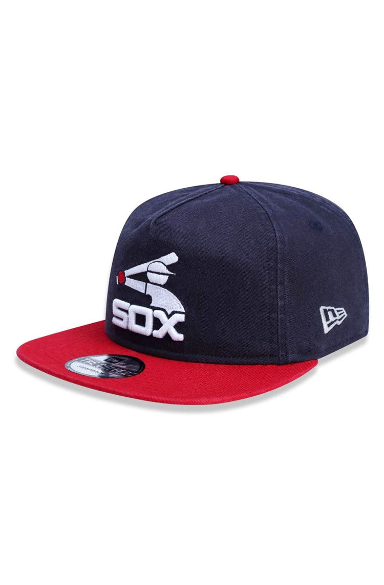 Bone NEW ERA Golfer Chicago White Sox Mlb Snapback Preto/Vermelho