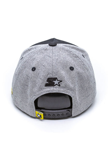 Bone STARTER Collab Felix Snapback Preto/Cinza