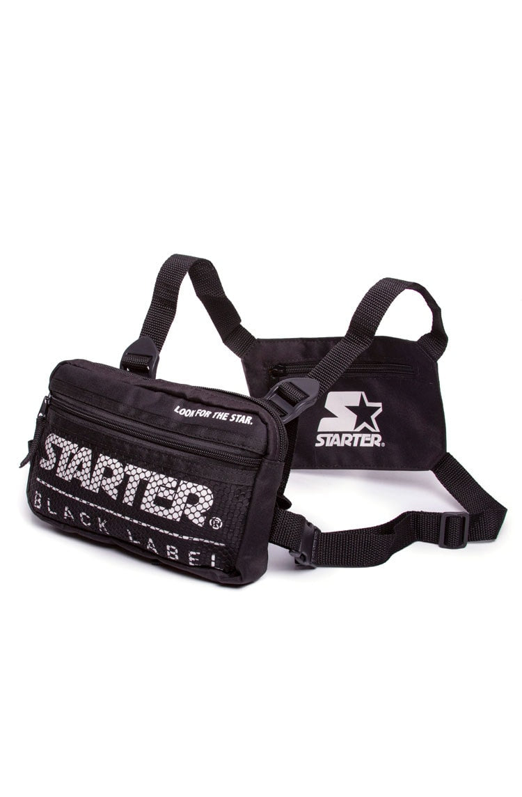 Bolsa STARTER Shoulder Chest Bag Preta/Branca