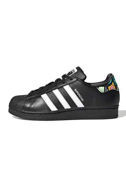 Tênis Adidas Superstar Preto/Branco/Tribal