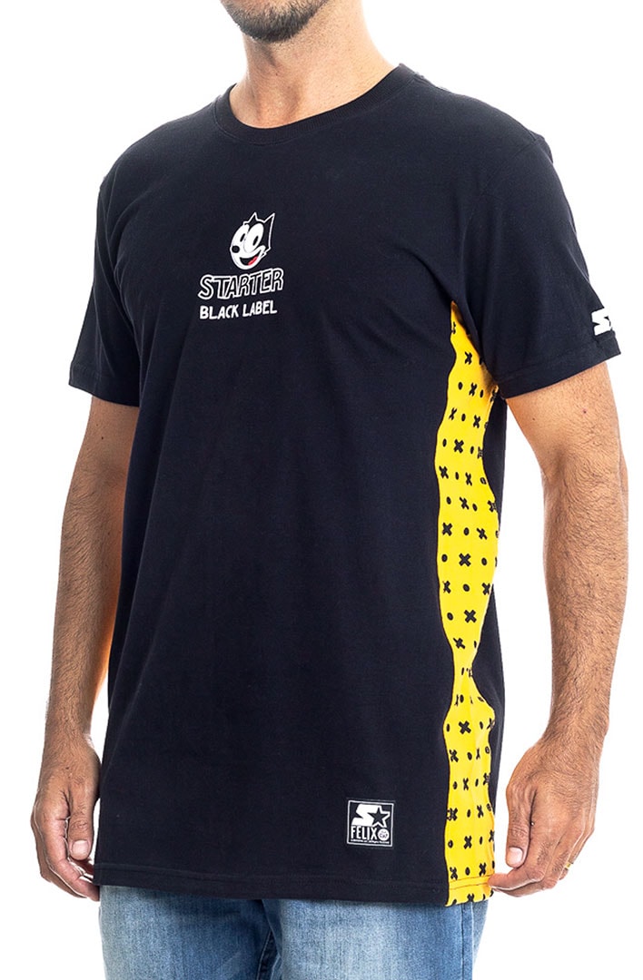 Camiseta STARTER Collab Felix Preta