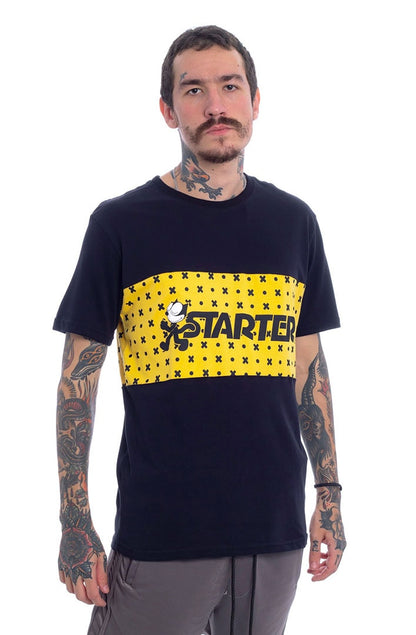 Camiseta STARTER Collab Felix Walk Preto/Amarela