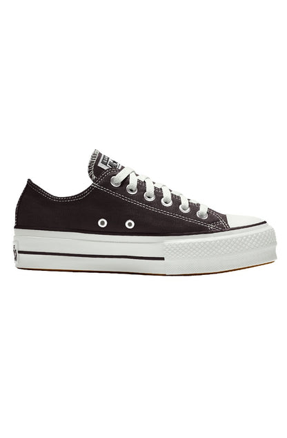 Tênis Converse Chuck Taylor All Star Lift Plataforma Low Preto/Branco