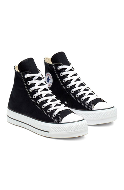 Tênis Converse Chuck Taylor All Star Lift Platform High Preto/Branco