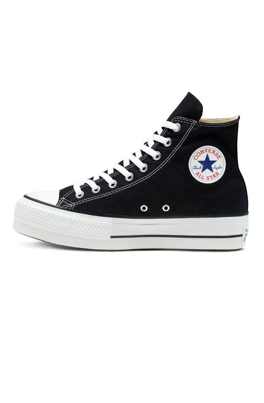 Tênis Converse Chuck Taylor All Star Lift Platform High Preto/Branco