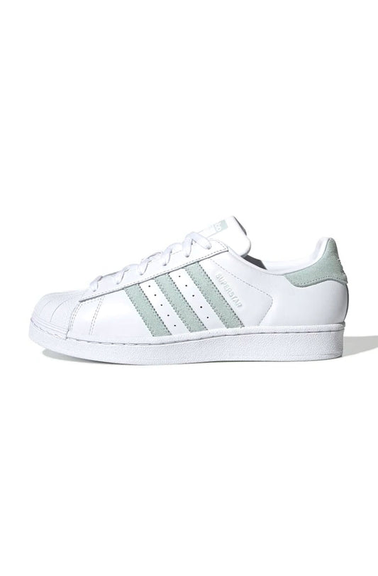 Tênis Adidas Superstar Feminino Branco/Verde