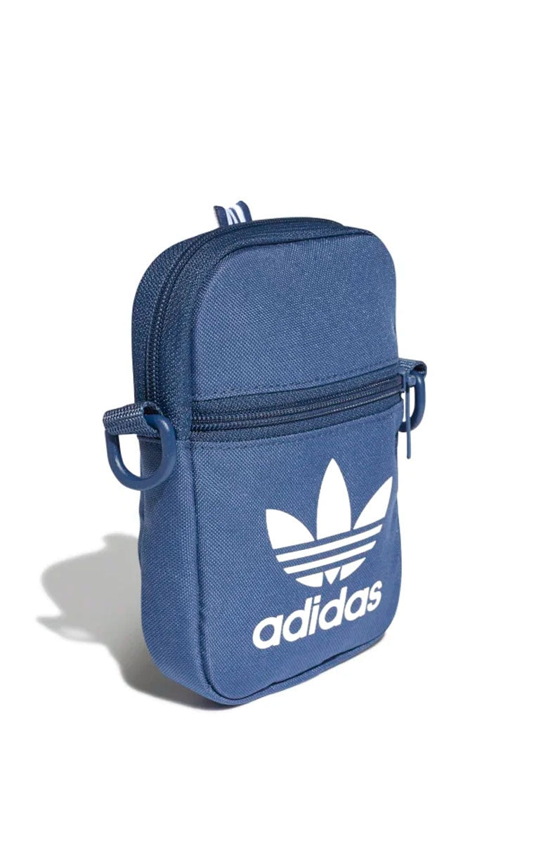 Bolsa Adidas ShoulderBag Festival Trefoil Azul/Branca