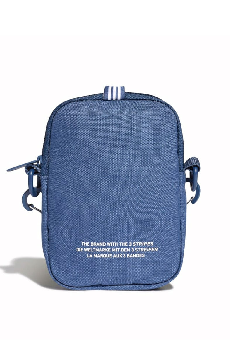 Bolsa Adidas ShoulderBag Festival Trefoil Azul/Branca